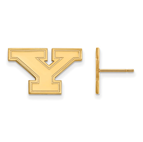 SS w/GP Youngstown State University Small Post Earring