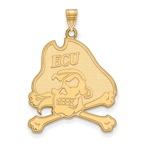 SS w/GP East Carolina University XL Pirates Pendant