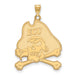 10ky East Carolina University XL Pirates Pendant