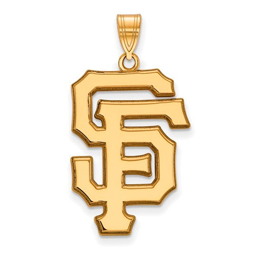 14ky MLB  San Francisco Giants XL Cap Logo Pendant