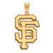 14ky MLB  San Francisco Giants XL Cap Logo Pendant