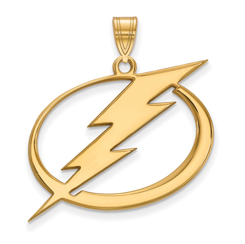 SS w/GP NHL Tampa Bay Lightning XL Pendant