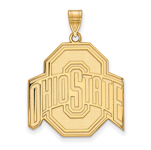 10ky Ohio State U XL Buckeyes Logo Pendant
