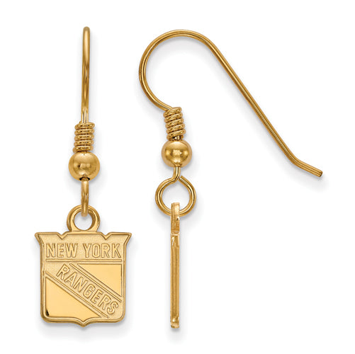 SS w/GP NHL New York Rangers XS Dangle Earrings