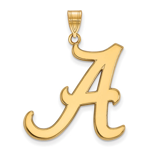 14ky University of Alabama Letter A XL Pendant