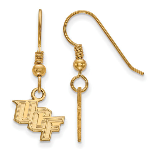 SS w/GP University of Central Florida XS Dangle Earrings