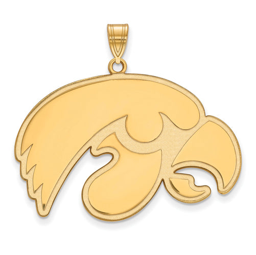 SS w/GP University of Iowa XL Pendant