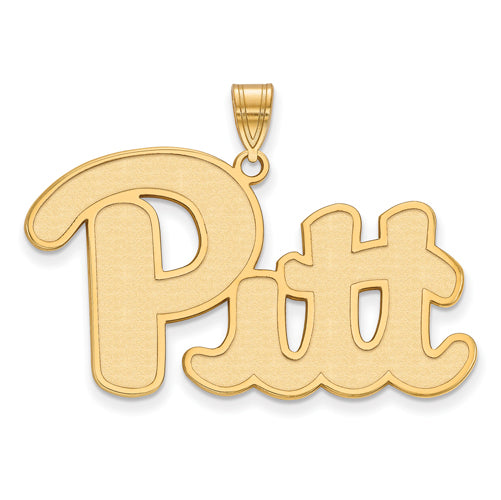 SS w/GP University of Pittsburgh XL Pitt Pendant
