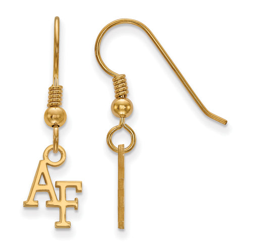 SS w/GP US Air Force Academy XS Dangle Earrings