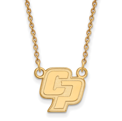 SS GP Calif Polytechnic State Univ Small Pendant w/ Necklace