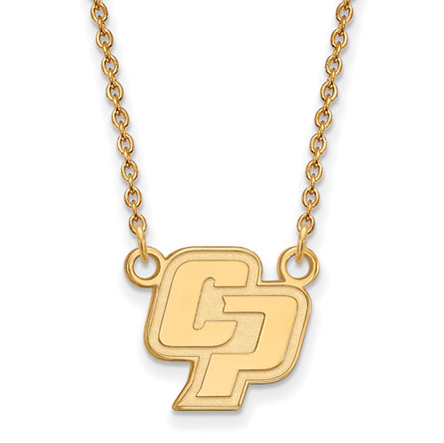 SS GP Calif Polytechnic State Univ Small Pendant w/ Necklace