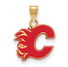 SS GP Logo Art Calgary Flames Small Enamel Pendant
