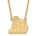 10ky James Madison University Large JMU Dukes Pendant w/Necklace