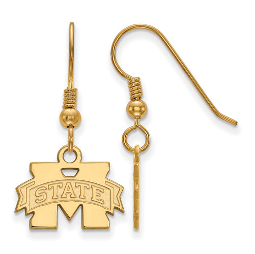 SS w/GP Mississippi State University XS Dangle Earrings