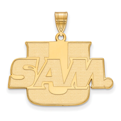 SS w/GP SAM Samford University Large Pendant