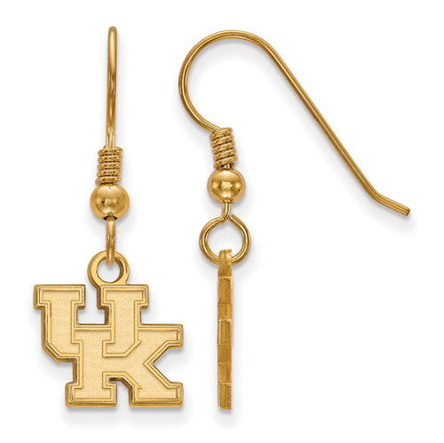 SS w/GP University of Kentucky XS Dangle Earrings