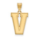 10ky Vanderbilt University Large V Pendant