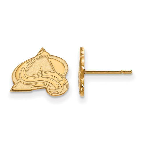 SS w/GP NHL Colorado Avalanche XS Post Earrings