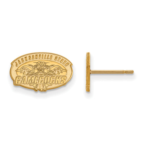 SS w/GP Jacksonville State University XS Post Earrings