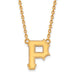 14ky MLB  Pittsburgh Pirates Large Pendant w/Necklace