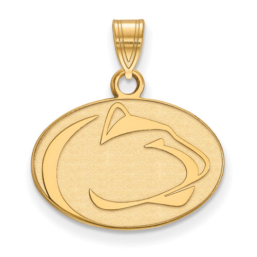 14ky Penn State University Small Nittany Lion Pendant