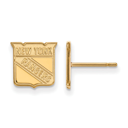 10ky NHL New York Rangers XS Post Earrings
