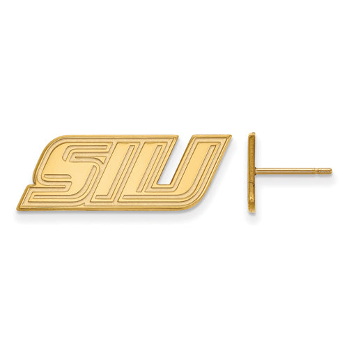 14ky Southern Illinois U XS Post Earrings