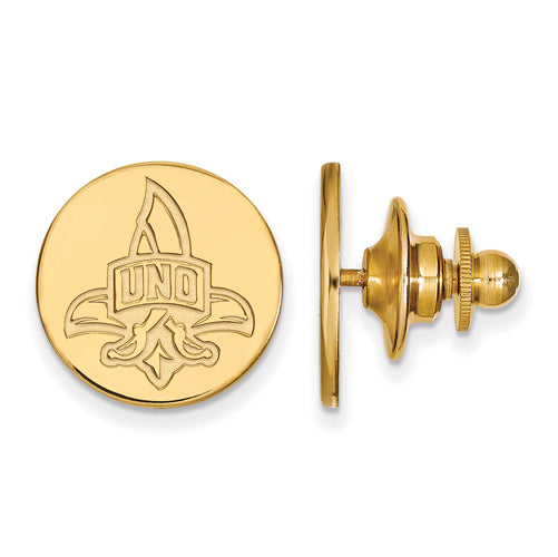 14ky University of New Orleans Lapel Pin