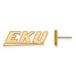 SS w/GP Eastern Kentucky University Small Post EKU Earrings