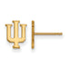 SS w/GP Indiana University XS Post IU Earrings