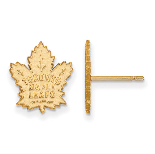 14ky NHL Toronto Maple Leafs Small Post Earrings