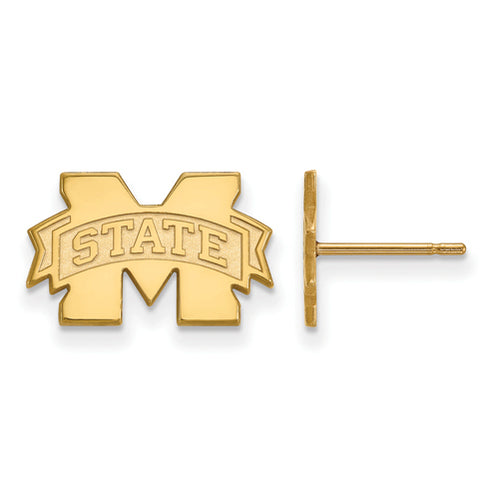 SS w/GP Mississippi State University XS Post M w/ STATE Earrings