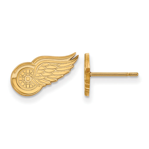 10ky NHL Detroit Red Wings XS Post Earrings