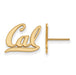 14ky Univ of California Berkeley Small Post CAL Earrings