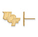 10ky University of Central Florida Small Post slanted UCF Earrings