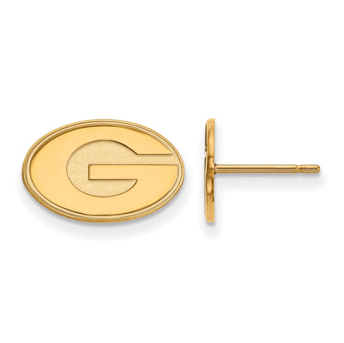 14ky University of Georgia XS Post Earrings