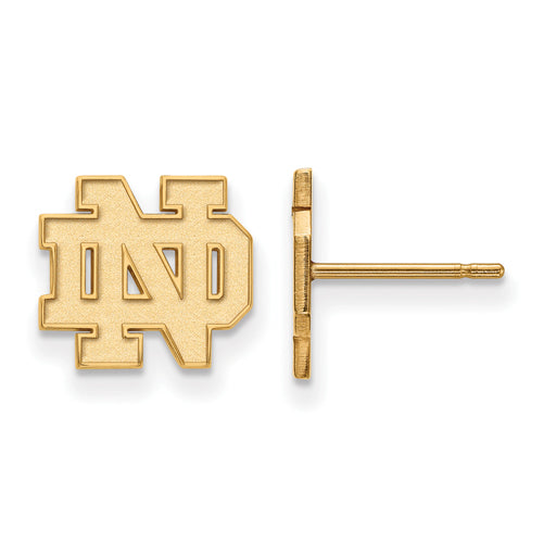 SS GP University of Notre Dame XS Post ND Earrings