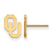 14ky University of Oklahoma XS Post Earrings