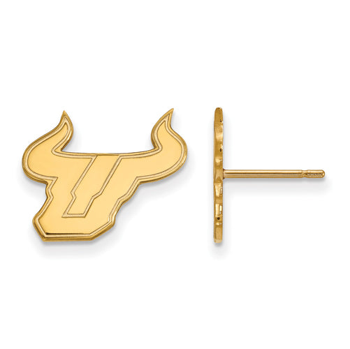SS w/GP University of South Florida Small Post Earring