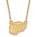 14ky The University of Texas at El Paso Small UTEP Pendant w/Necklace