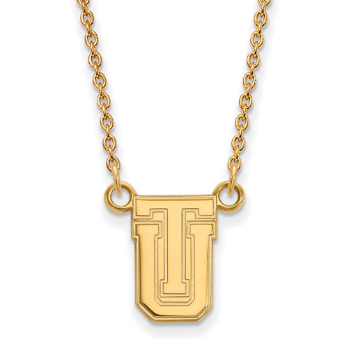 10ky The University of Tulsa Small Pendant w/Necklace