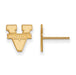 SS w/GP University of Virginia XS Text Logo Post Earrings