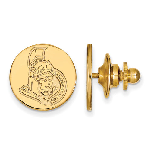 14ky NHL Ottawa Senators Lapel Pin