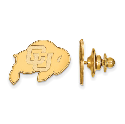 SS w/GP University of Colorado Buffalo Lapel Pin