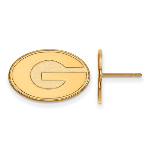 14ky University of Georgia Small Post Earrings