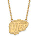 SS w/GP The U of Texas at El Paso Lg UTEP Pendant w/Necklace
