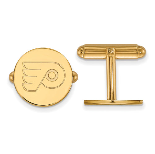 14ky NHL Philadelphia Flyers Cuff Links