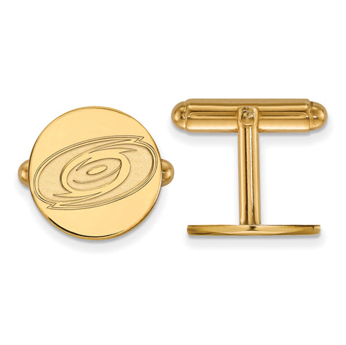 14ky NHL Carolina Hurricanes Cuff Links