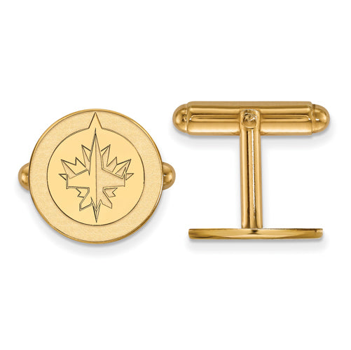14ky NHL Winnipeg Jets Cuff Links