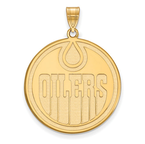 14ky NHL Edmonton Oilers XL Pendant